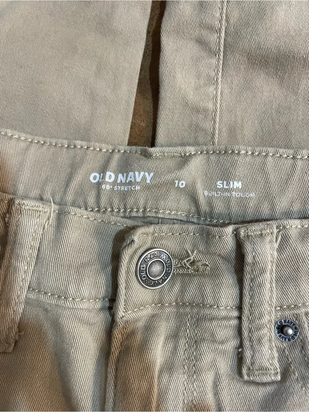 Old Navy Tan Kids Jeans